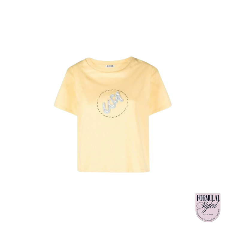 BODE USA Cropped T-Shirt