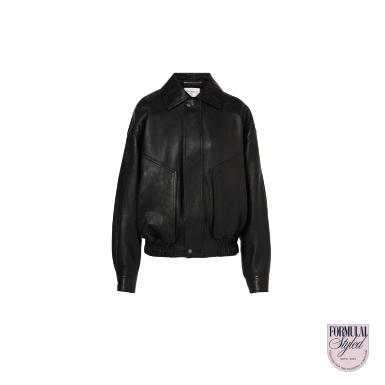 YSL ‘Lamb Leather’ Bomber Jacket