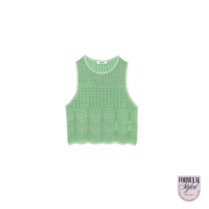 Sandro 'Decorative Knit' Top