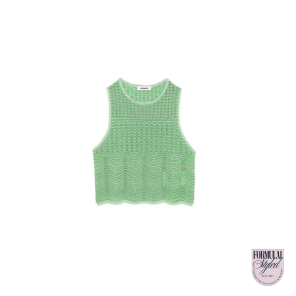 Sandro 'Decorative Knit' Top