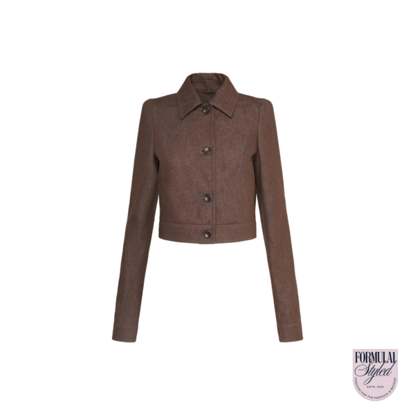 Max Mara 'Carpa' Denim-Effect Jacket