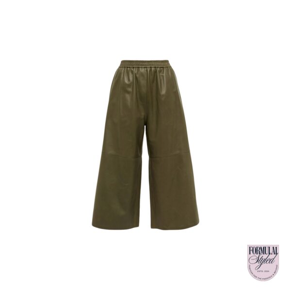 Loewe 'Leather Wide Leg' Culottes
