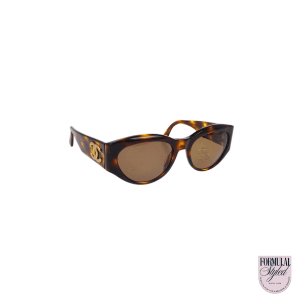 Chanel '3024' Slim Oval Sunglasses