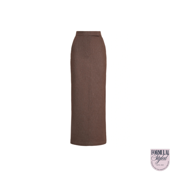 Max Mara 'Pianosa' Denim-Effect Skirt