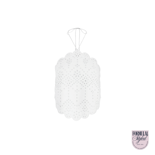 Meshki 'Kensley' Broderie Halter Top