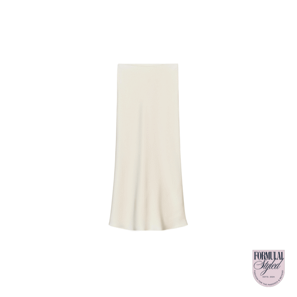 Zara 'Satin Midi' Skirt