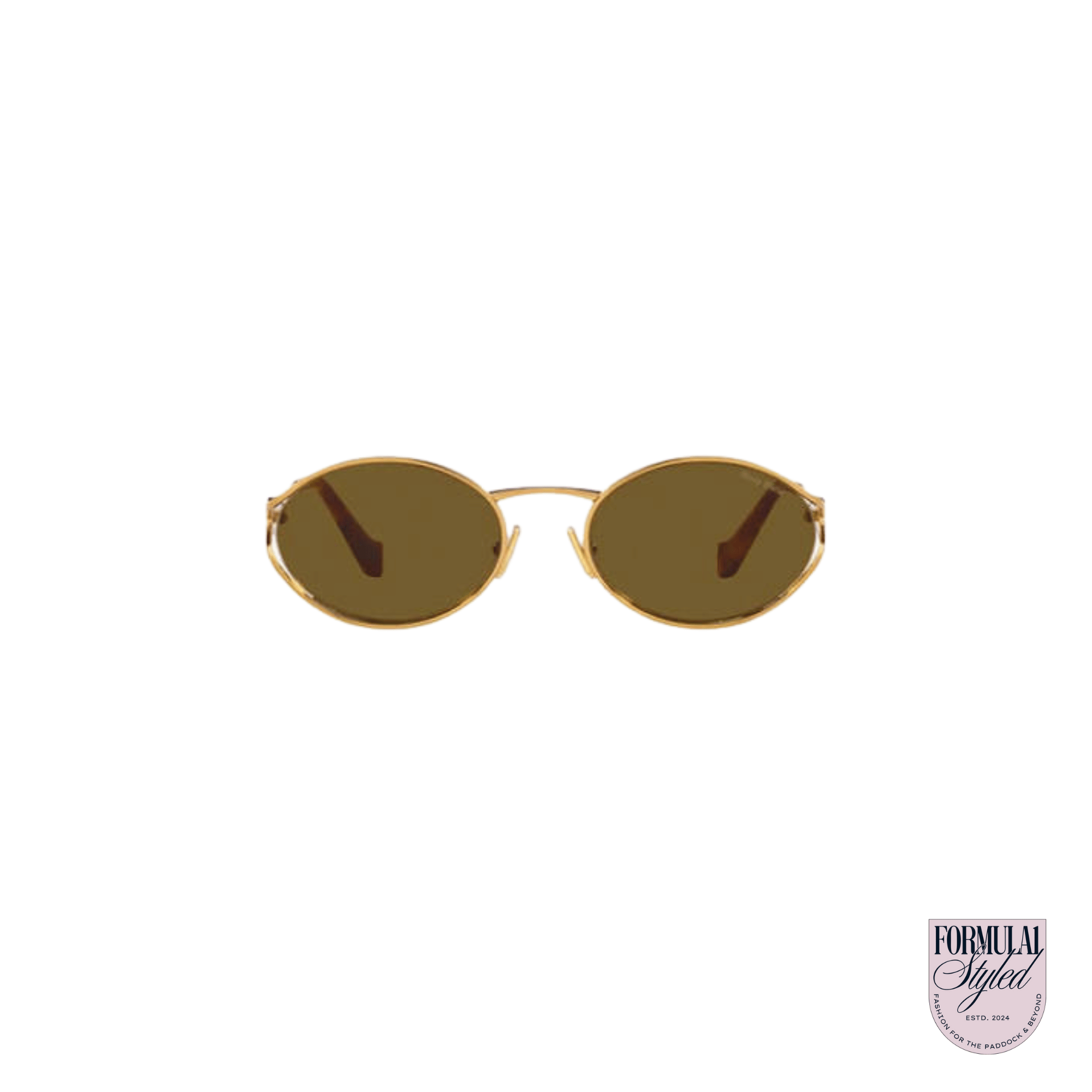 Miu Miu ‘Oval Frame MU52YS’ Sunglasses