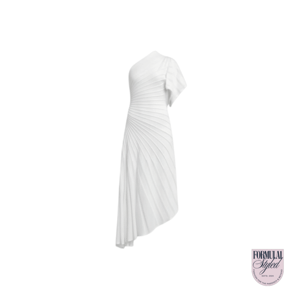 Alaïa 'Asym Ray' Midi Dress