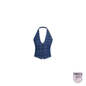 Lioness 'Renewal' Plaid Halter Top