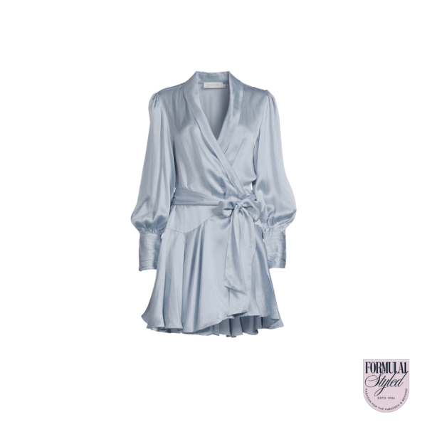 Zimmermann 'Silk Wrap' Mini Dress