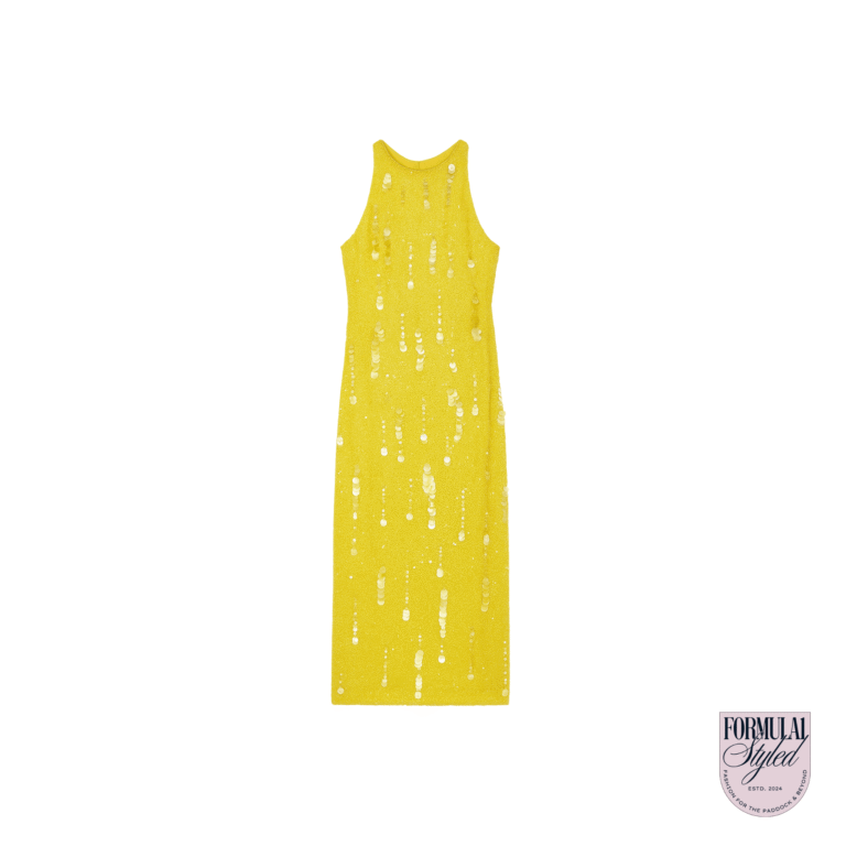 Clio Pepiatt ‘Yellow Crystal’ Dress