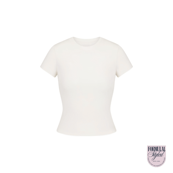 Skims 'Ribbed Cotton' T-Shirt