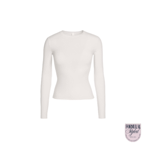 SKIMS 'Cotton' Long Sleeve Shirt