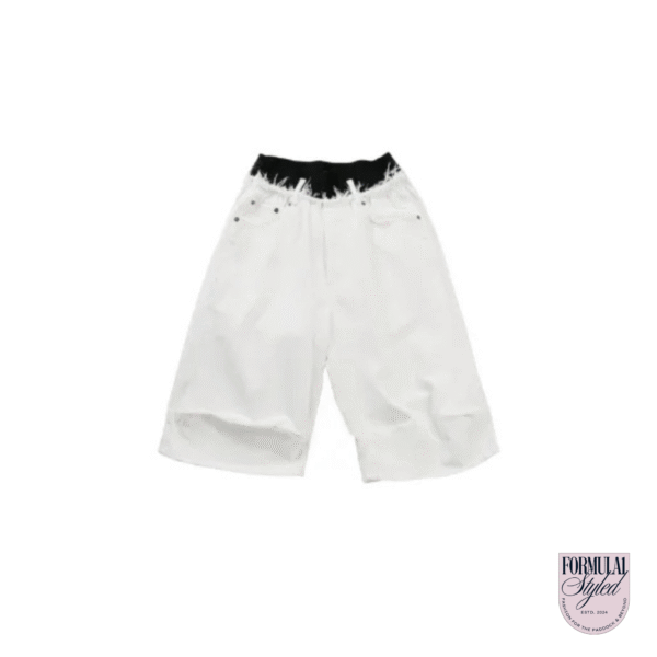 Alainpaul 'Knee Length' Denim Shorts