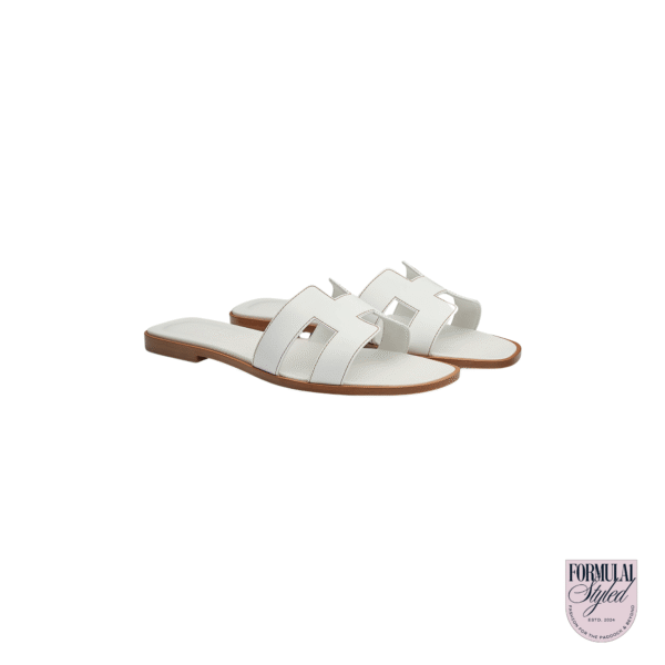Hermès 'Oran' Sandals (White)