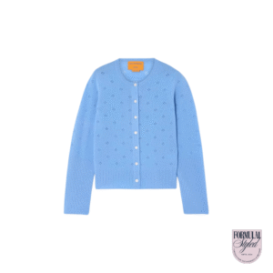 Guest in Residence 'Jane' Pointelle Cardigan