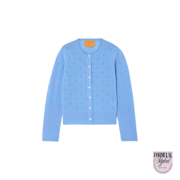 Guest in Residence 'Jane' Pointelle Cardigan
