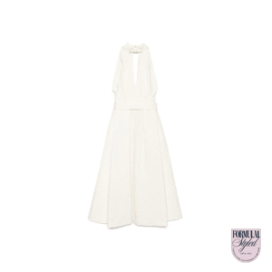 Elie Saab 'Embroidered' Midi Dress