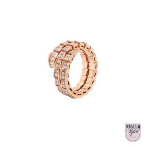 Bvlgari 'Serpenti Viper' Two-Coil Ring