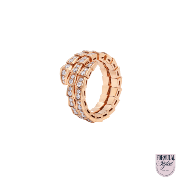 Bvlgari 'Serpenti Viper' Two-Coil Ring