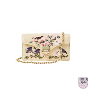 Aspinal of London 'English Garden' Clutch