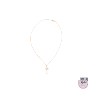 Tiffany & Co. 'Fleur de Lys Key' Necklace