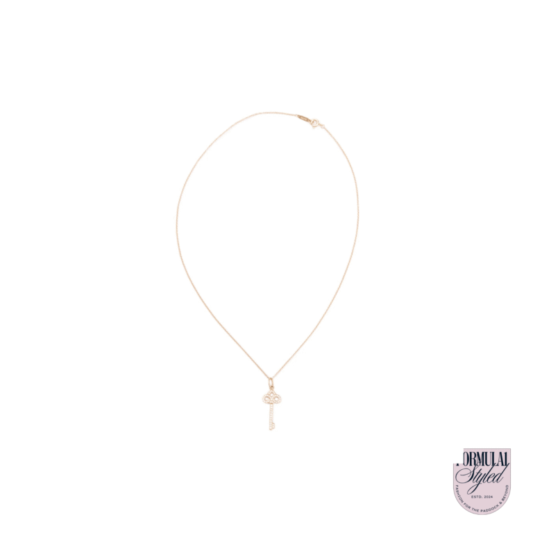 Tiffany & Co. ‘Fleur de Lys Key’ Necklace