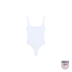 Zara 'Wide Strap' Bodysuit