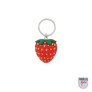 Wimbledon 'Strawberry' Key Ring