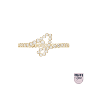 ByLucia 'Signature Pavé Initial' Ring