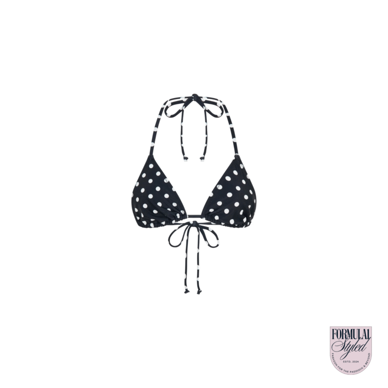Vacay ‘Rio Black Polka’ Bikini Top