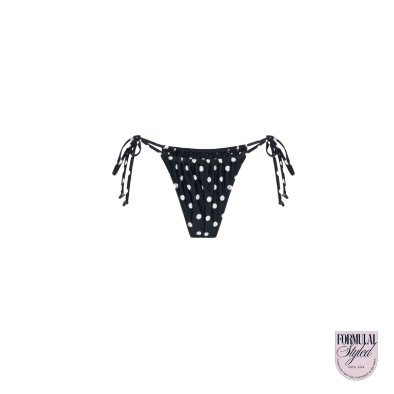 Vacay ‘Rio Black Polka’ Bikini Bottoms