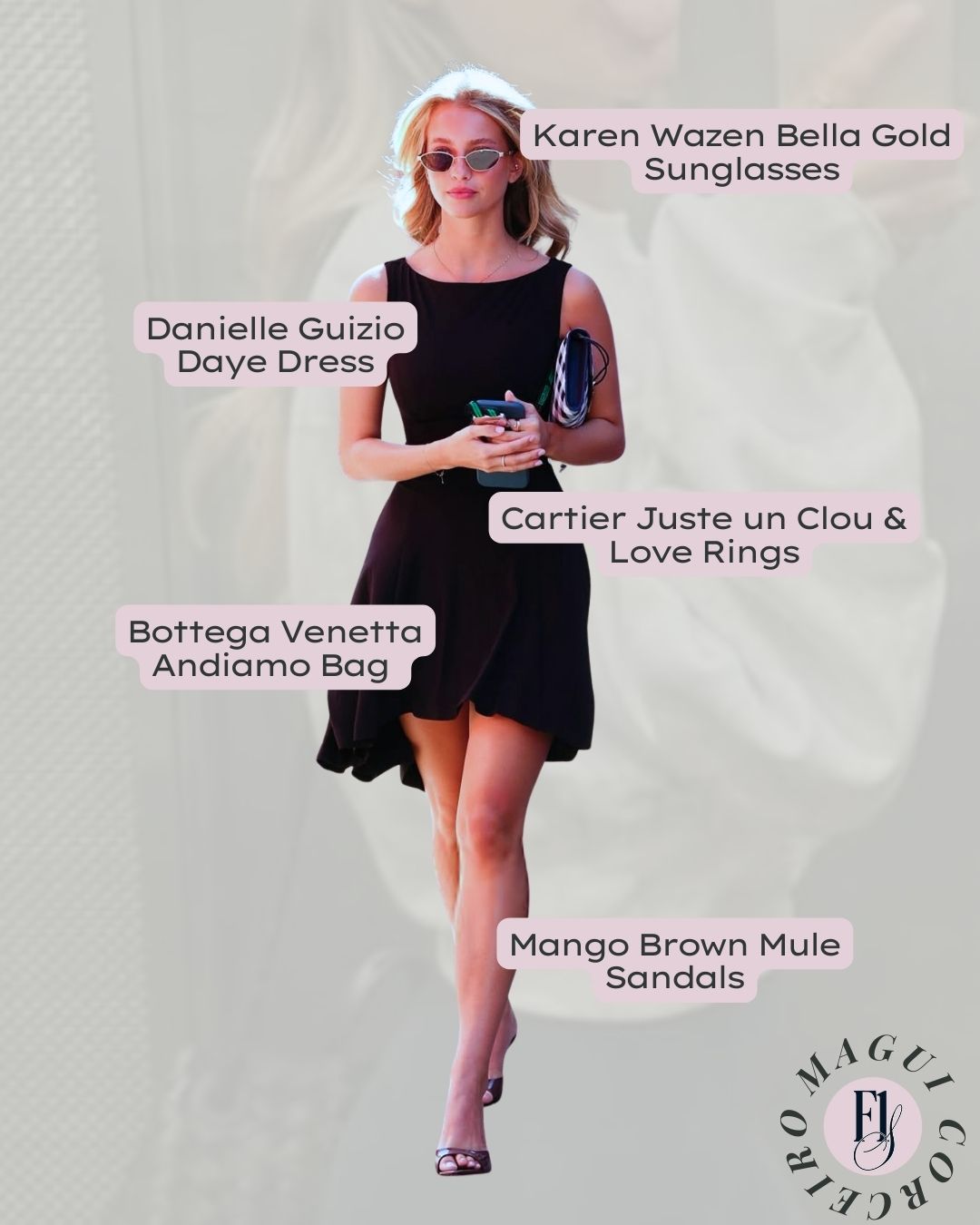 Where to Find It: LBD Seen on Magui Corceiro at the 2025 Monza Grand Prix