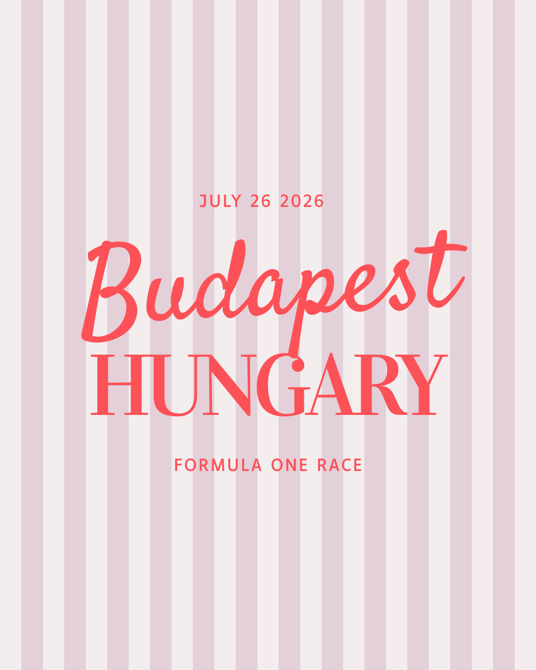F1 Style File : Hungarian Grand Prix