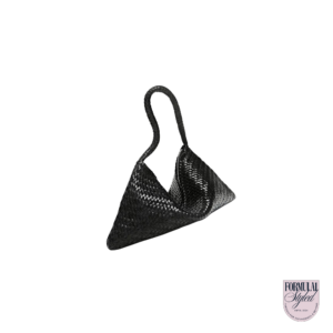 Massimo Dutti Small Braided Handbag