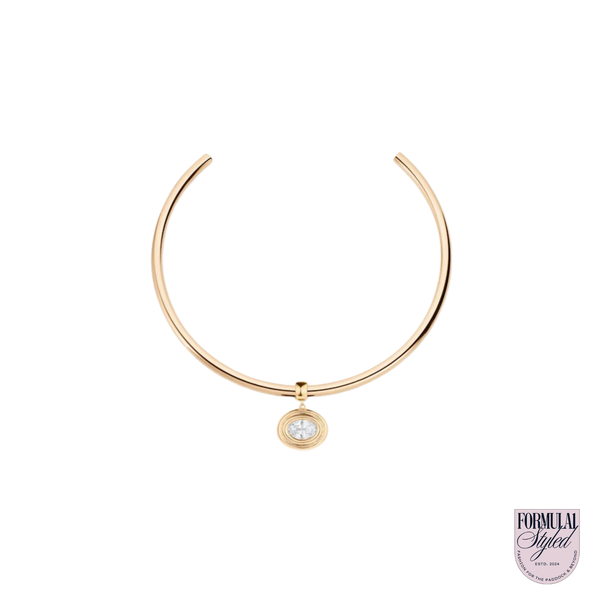 Thatch Jewelry Starlet Oval Choker Necklace