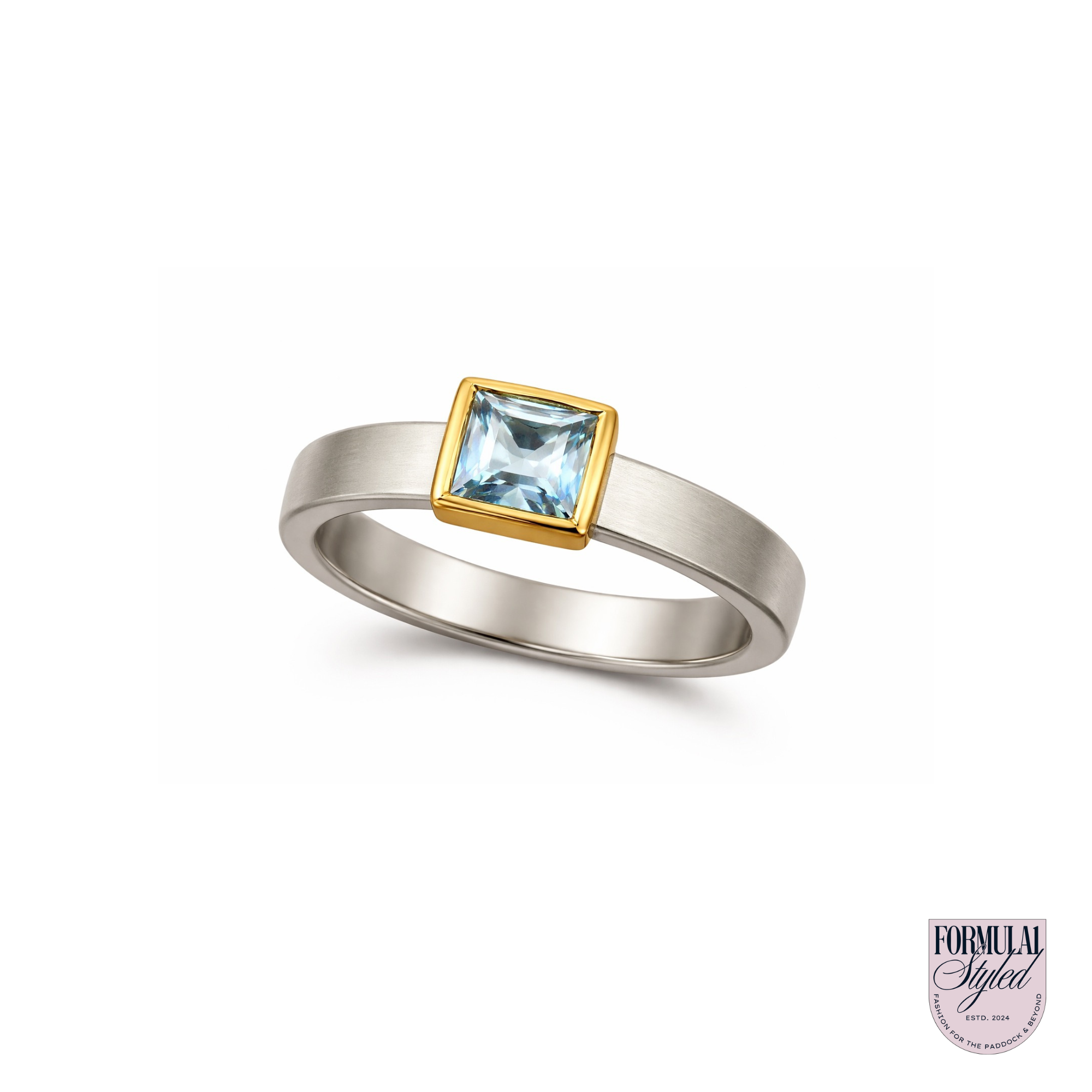 Rockman Jewellery Semi-Precious Sterling Silver Ring