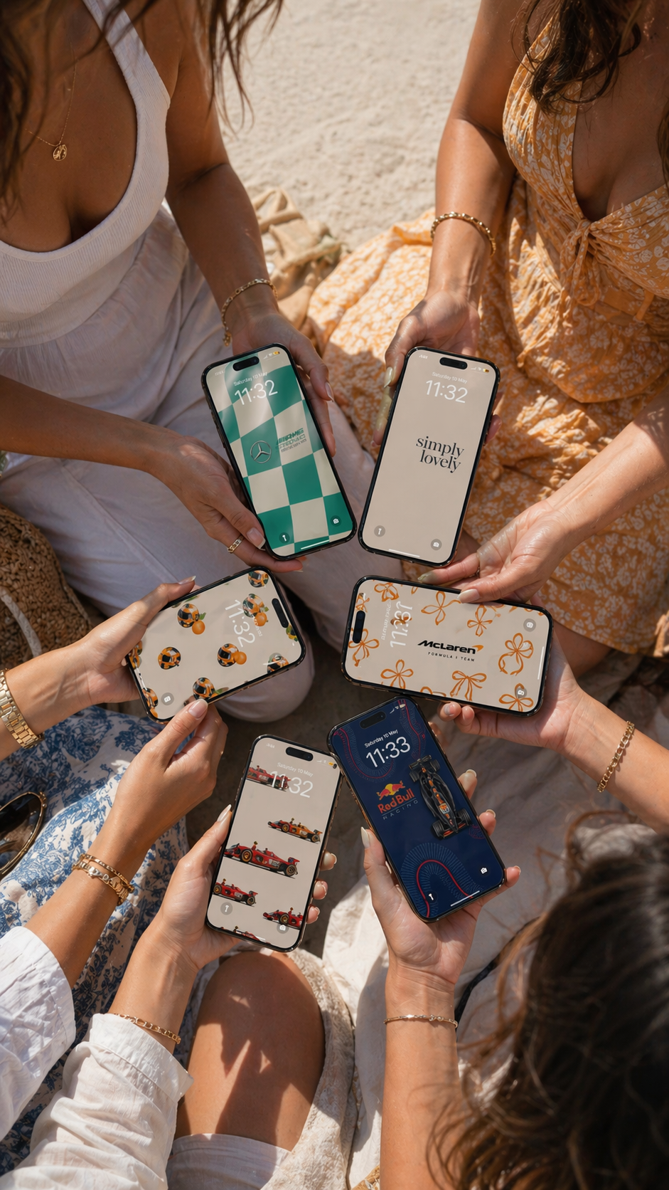 The Paddock Edit: F1-Inspired Phone Wallpapers to Elevate Your Everyday