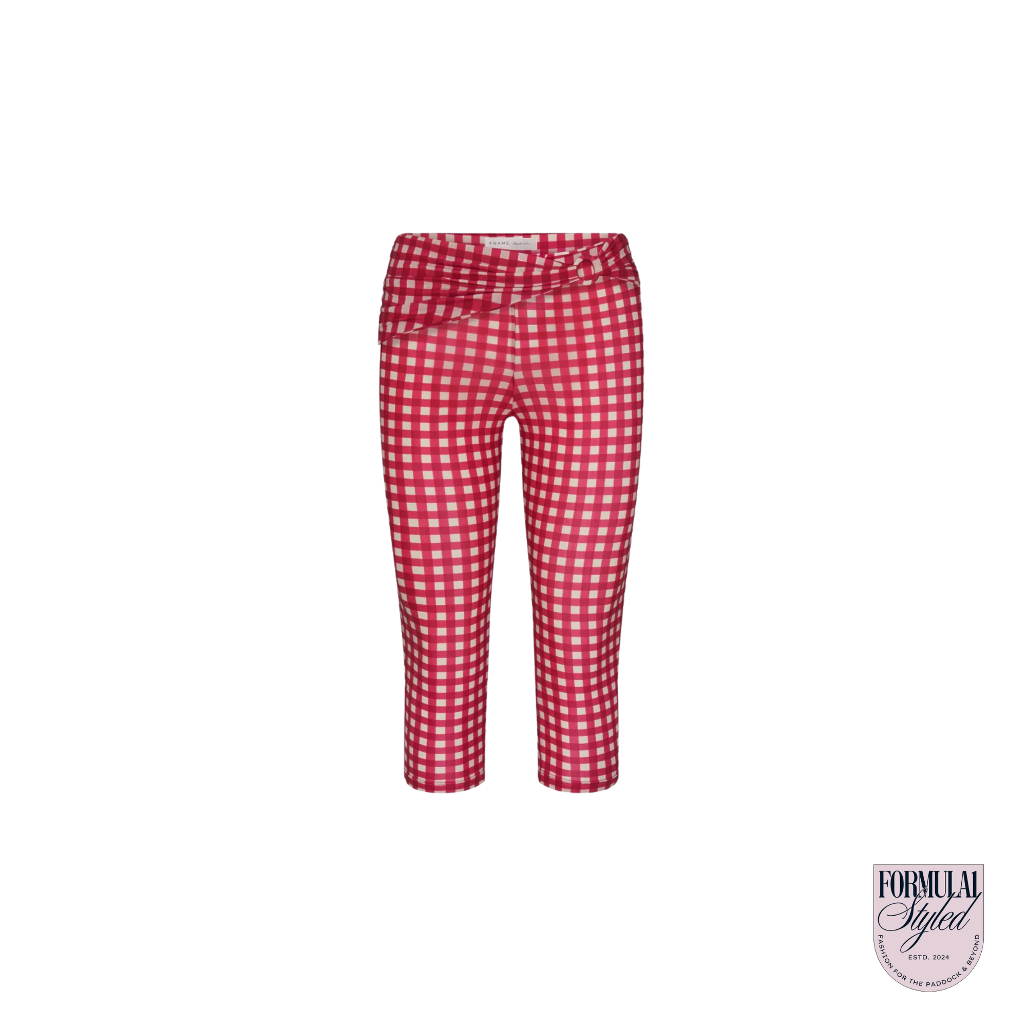 Frame Casino Gingham Capris