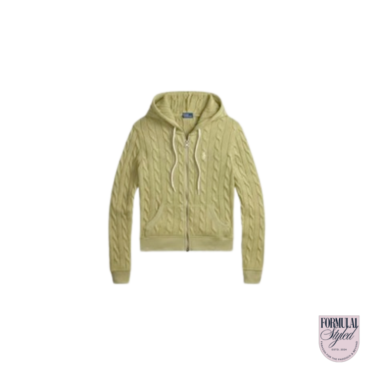 Ralph Lauren Cable-Knit Cotton Hoodie