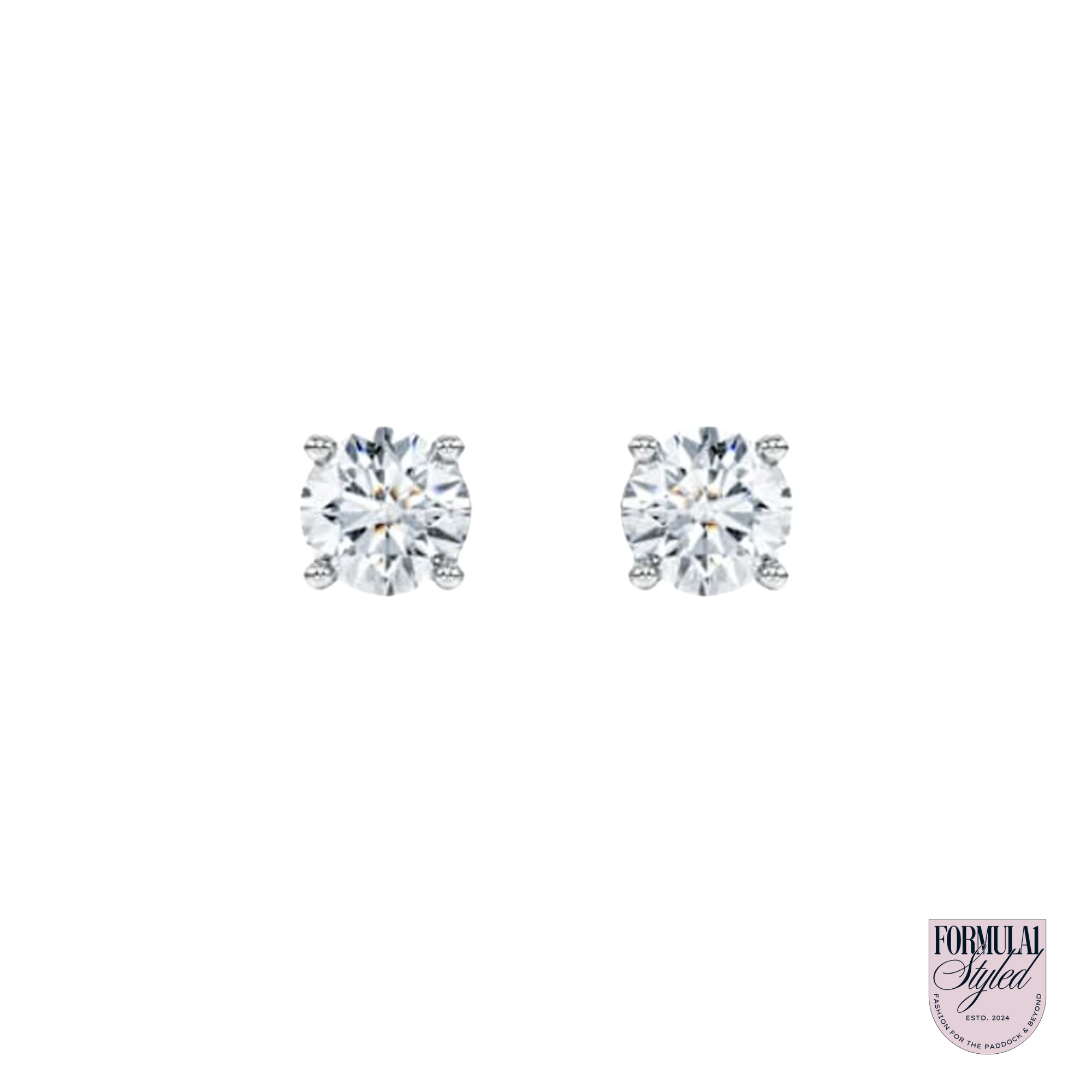 Swarovski Eternity Solitaire Stud Earrings