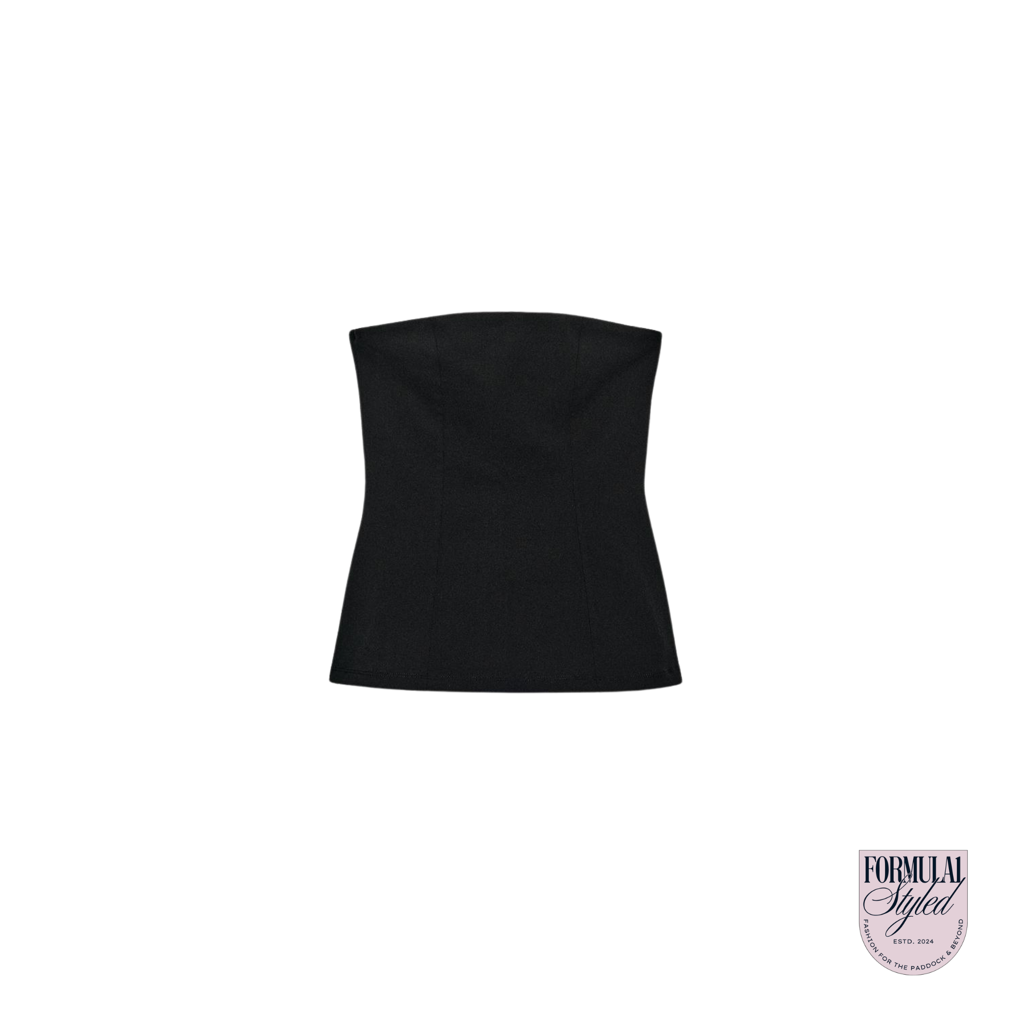 Zara Stretch Vented Bustier Top