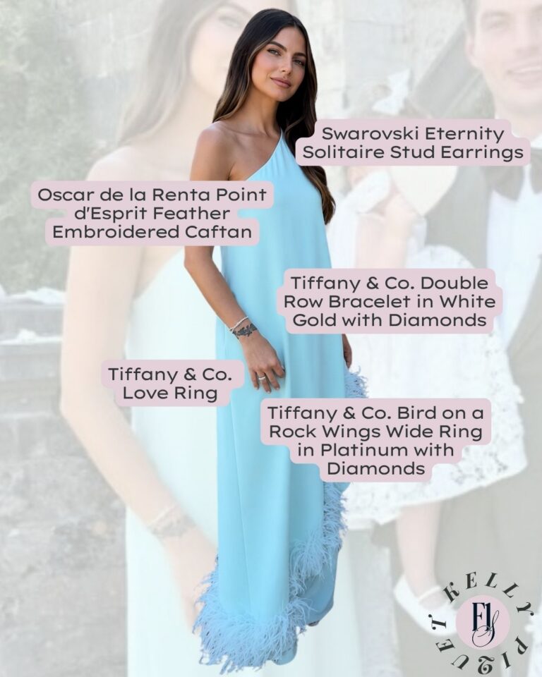 Kelly Piquet Wears Oscar de la Renta to Victoria Verstappen’s Wedding