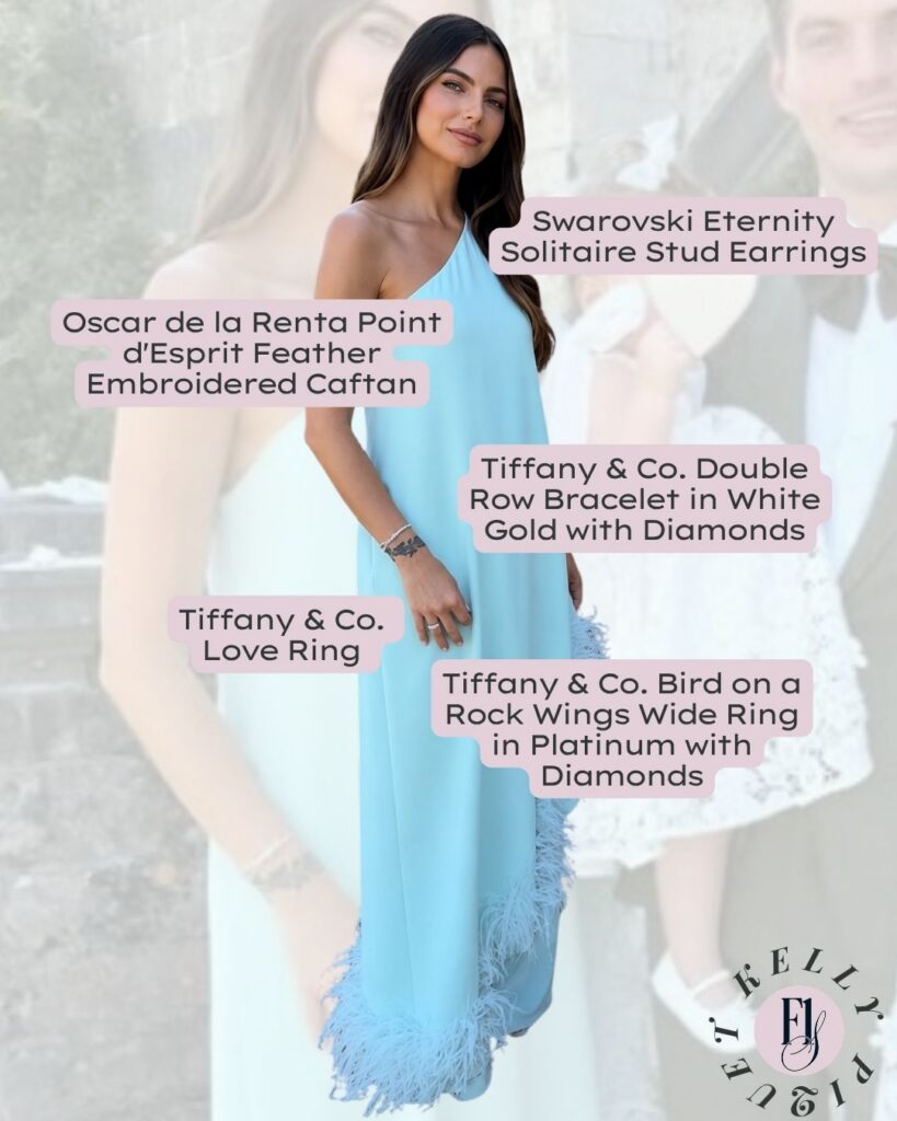 Kelly Piquet Wears Oscar de la Renta to Victoria Verstappen’s Wedding