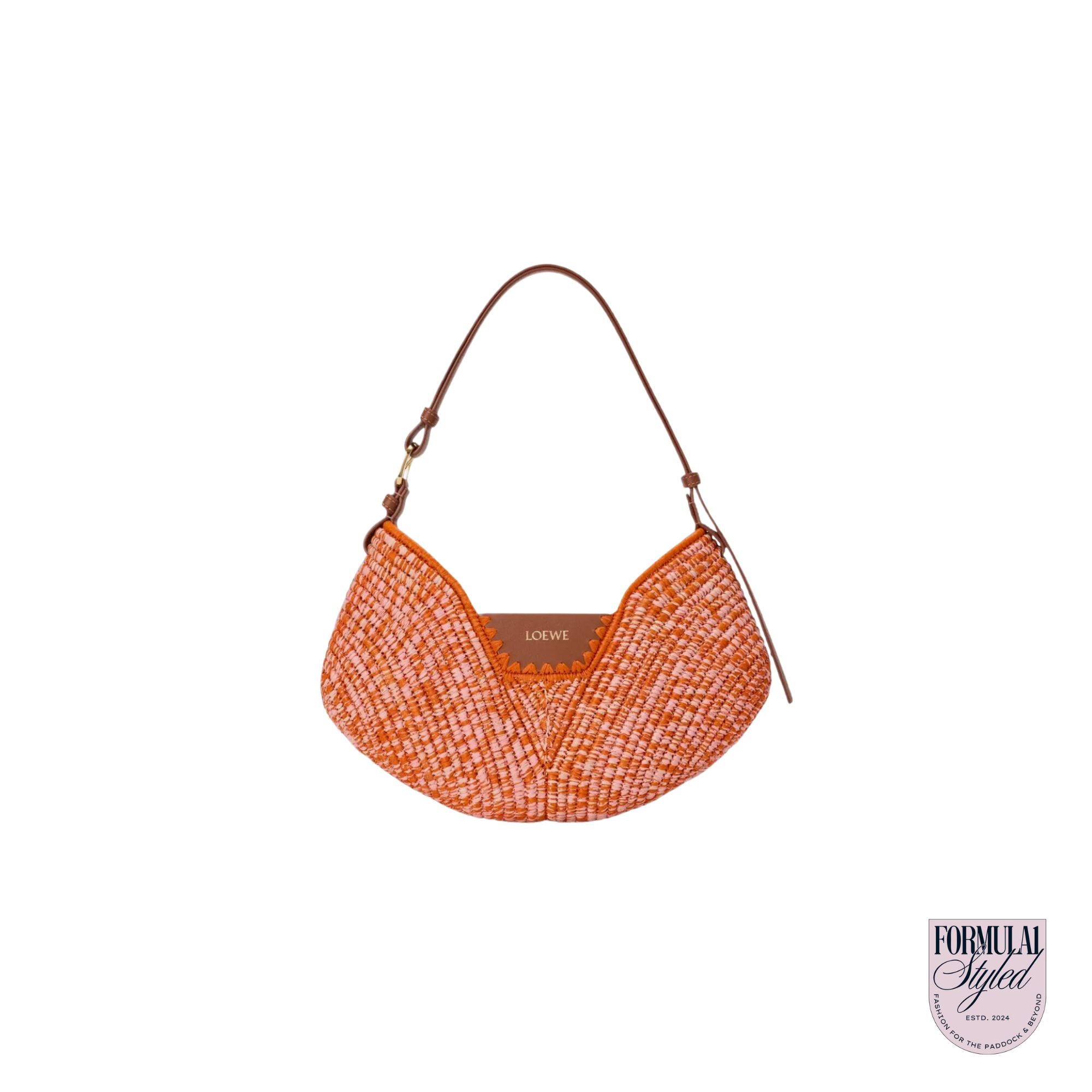 Loewe Medium Swing Raffia Bag